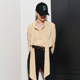 LUIS SCARF BLOUSE, BUTTER (6633606316150)