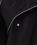 ANORAK TWO-TONE HOODIE (BLACK)