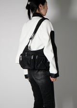 レイシングカラーマッチングレザージャケット / Racing color matching leather jacket (2color)