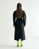 CN STRING MAXI ONEPIECE - GLOSSY BLACK (6635994054774)