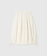 BALLOON SKIRT_Ivory