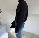パーフェクトセミハーフネックTシャツ