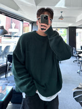 10.candy daily loosefit round knit