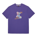 スペースベアビッグロゴTシャツ / SPACE BEAR BIG LOGO T-SHIRTS [PURPLE]
