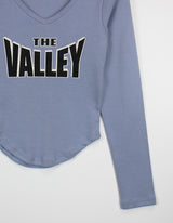 バリーVネックTシャツ / Valley V-neck T-shirt (4color)