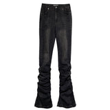 [MADE] Lan archive shirring denim pants