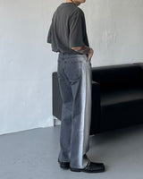 バターX-rayブラックブルーワイドデニム / TC4050-2 Butter X-ray Black Blue Wide Denim