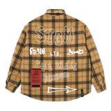 ブラックブックパデッドアウトシャツ / 22 BLACKBOOK PADDED OUT SHIRTS IVORY / YELLOW / ORANGE