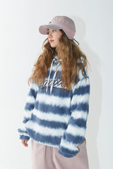 タイダイフーディ / BSR2223FWPO009 BS TIE-DYE HOODIE NAVY