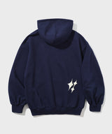 Shining Oval Logo Hoodie (Navy)