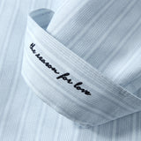 Layla The reason for love Island Oxford Stripe Shirt S86 Sky (6594999648374)