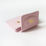 シェイプオブウォレット / 'shape of' wallet - pink bean
