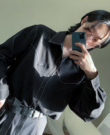 western shirt (black) (6685717921910)