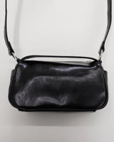 ローケングロッシースクエアショルダークロスボディバッグ / Loken Glossy Square Shoulder Crossbody Bag