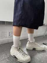 ワイドハーフストリングデニムショートパンツ / No.9607 Z wide half string denim SHORTS