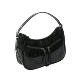 ウェスタンエナメルパターンレザーバッグ / Western Enamel Pattern Leather Bag