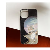Blue Moon Road Phone Case 