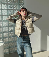 ダイブクロップぺディッドベスト/Dive Crop Padded Vest (3color)