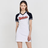 ユースクラブスポーティードレス / YouthClub Sporty Dress - white / black