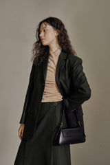 ドレープジャージートップス/DRAPE JERSEY TOP_BEIGE