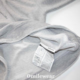 0MW tough cutting hoodie_melange gray
