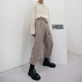 ダディ ベルト スラックス / SK Daddy Belt Slacks (Set Up / 3 colors)