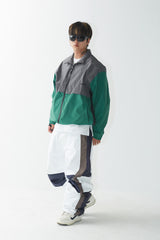 ワイドジャケット/BSR2223FWJK057 MCS WIDE JACKET GRAY GREEN