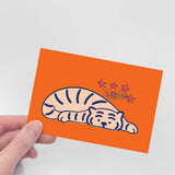 SPINNING TIGER POST CARD (6538758488182)