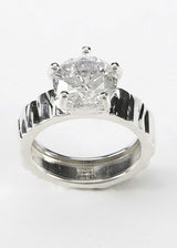 Crystal Cocktail Ring