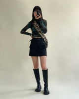 Collection 21fw - Dark Vader Mini Skirt (6614899196022)