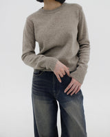 カシューウールニット/Cashew Wool Knit (4color)