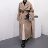 ボタン スリット トレンチコート / SK S/S Button slit trench coat (2 colors)