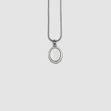 < Stray Kids Seungmin Wear > ROUND STEEL NECKLACE (6690765439094)