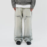 Cream Double Denim