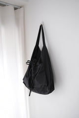 two pockets easy bag (black)