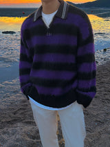 3 TAP Mohair Border Rugby Knit (2color)