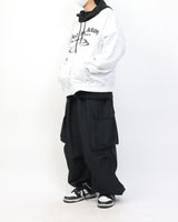 ビジョンカラーブロックフーディー / Vision Color Block Hoodie_2color