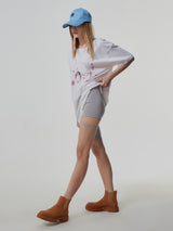 STRAP BIKER SHORTS (2 COLOR) (6682305888374)
