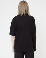アシメレイヤードロングスリーブTシャツ / ASYMMETRY LAYERED L/S (4592270540918)