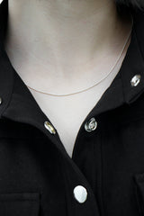 ベーシックラインネックレス / (Silver 925) Basic Line Necklace