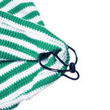 ストライプハイネックプルオーバー / BSR2223FWPO026 STRIPE HIGH NECK PULLOVER GREEN