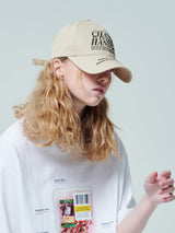 チェンジイズインアワーハンズキャンピングキャップ/CHANGE IS IN OUR HANDS CAMPAIGN CAP_BEIGE