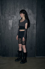 レースインナーショーツ/lace inner shorts - black