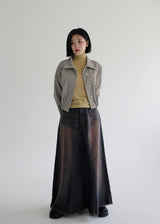 ダイイングロングスカート/no.451 Dying Long Skirt (2color)