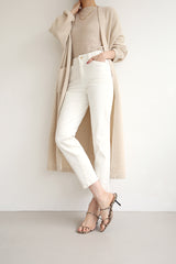 バンディングストレートパンツ / SOOTHING CREAM JEANS / BANDING STRAIGHT PANTS