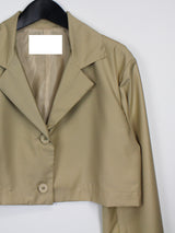 ジアクロップジャケット/Zia Crop Jacket (2color)