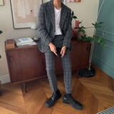 Kant Pierre Check Suit (2color)