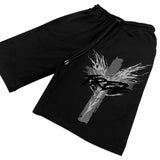 TREZ ANGELO SHORTS - BLACK (6697225093238)
