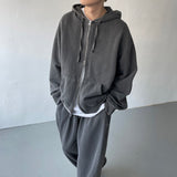 コクーンピグメントフードジップアップ / GM Cocoon Pigment Hood Zip-up (3 colors)