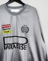 グローシースポーティジャージスウェットシャツ/Glossy Sporty Jersey Sweatshirt (2color)